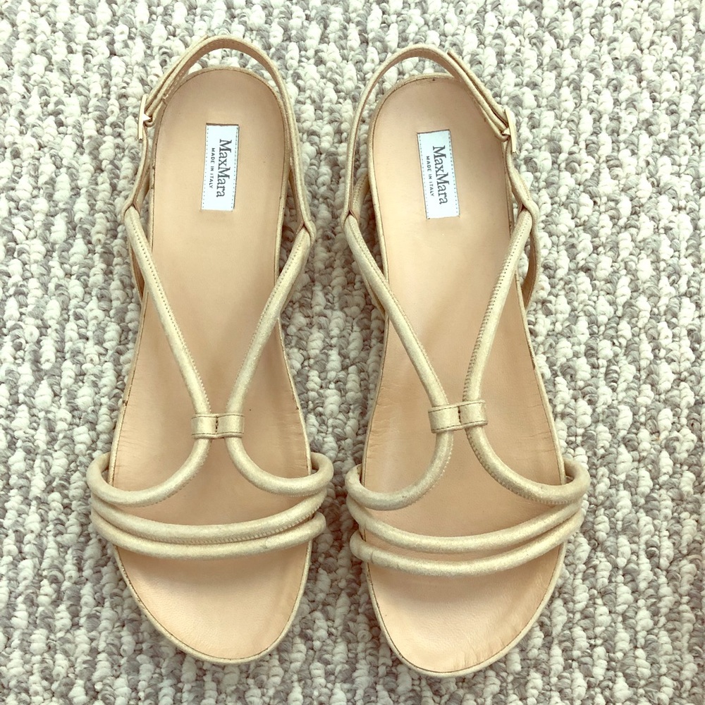 Never worn maxmara sandals